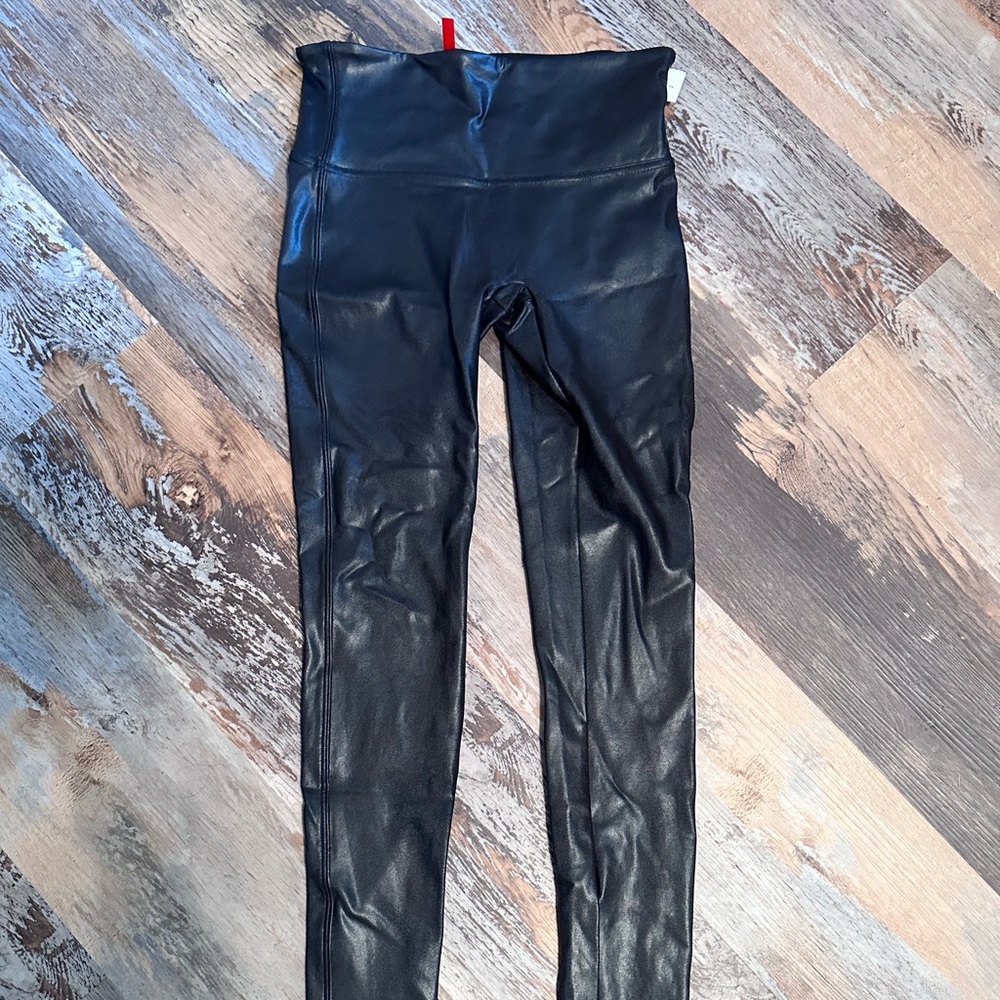 Spanx Faux Leather Leggings